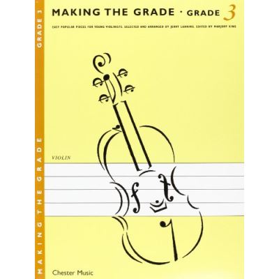 Partitions variété, pop, rock... CHESTER MUSIC FRITH MARTIN - MAKING THE GRADE - VIOLIN - 3 Piano