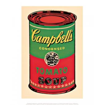 Andy Warhol Poster Reproduction Soupe Campbell Tomates 36x28