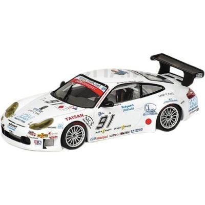MINICHAMPS - 400056991 - VÉHICULE MINIATURE - PORSCHE 911 GT3 RS JONES / YAMAGISHI / POMPIDOU 24 HEURES DE SPA 2005 - ECHELLE 1: