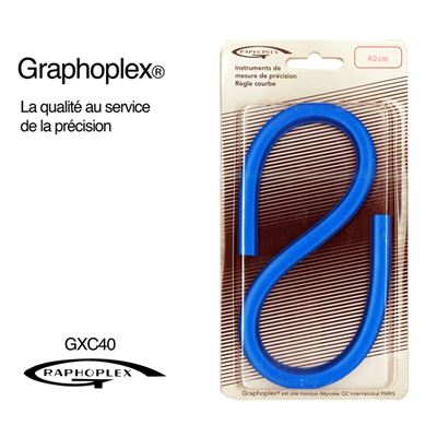 Règle courbe flexible 40cm - graphoplex