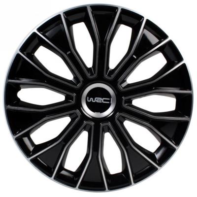 Boite de 4 enjoliveurs wrc bicolor 13'