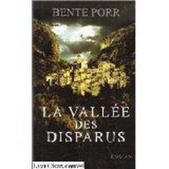Couverture : La vallée des disparus