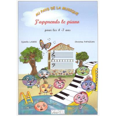 Méthodes et pédagogie EDITION DELRIEU LASKRI D. / PAPAZIAN C. - J'APPRENDS LE PIANO Piano