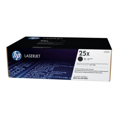 HP 25X - zwart - origineel - tonercartridge ( CF325XC )