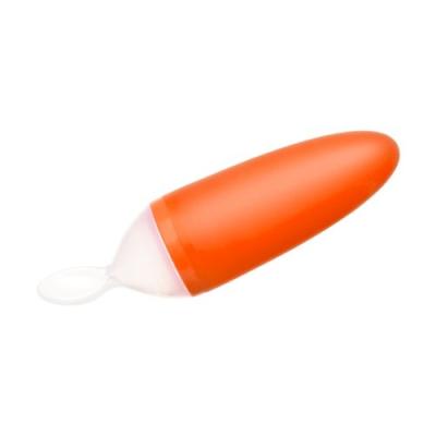 TOMY - B10124A - CUILLÈRE DISTRIBUTRICE D'ALIMENT - SQUIRT - ORANGE