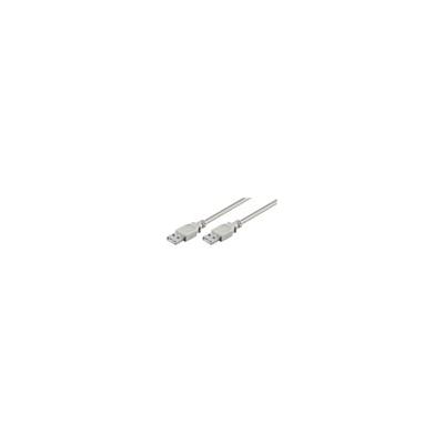 Cable - divers - USB Anschl. AA St/St 5m gris