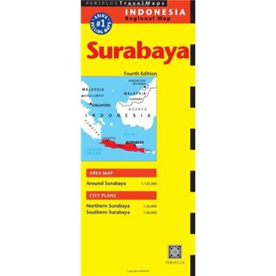 Surabaya Travel Map (Periplus Travel Maps) (Map) Periplus Editors ...