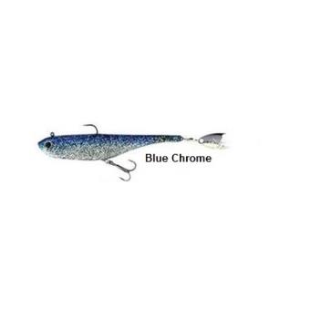 Leurre souple armé Divinatör Medium 18 cm Biwaa / coloris Blue Chrome - 1