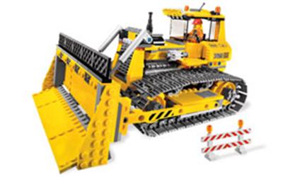 Lego - 7685 - City - Le bulldozer État correct - Lego reconditionné disponible sur Fnac