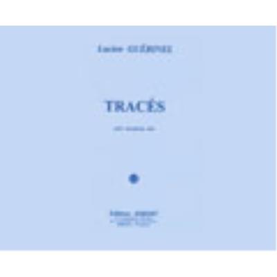 Partitions classique JOBERT GUERINEL LUCIEN - TRACES - SAXOPHONE ALTO Saxophone