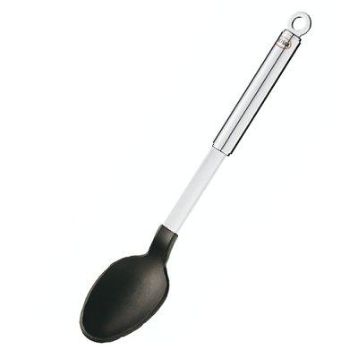 Rösle - Cuillère droite acier inoxydable/silicone