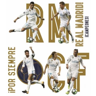 sticker mural Top Players 2 feuilles autocollantes