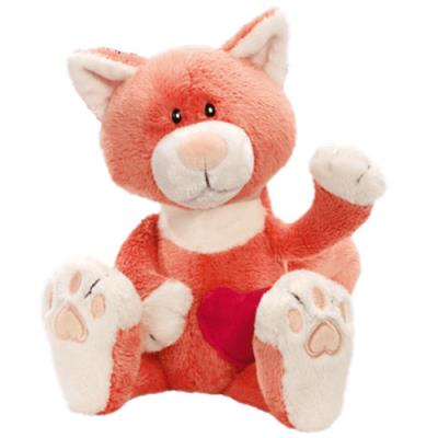 Peluche Nici Chat Orange 15 cm