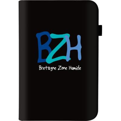 Etui à rabat noir hihihi bretagne zone humide pour tablettes de 7-8 pouces