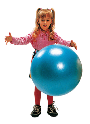 Ballon Soft Play Bleu Mousse Pvc