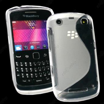 Coque Silicone Souple Originale Pour BlackBerry 9320 Et 9220 Curve - Noire, Neuve