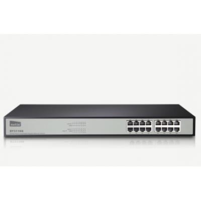 Netis st3116g switch rackable 16 ports gigabit fanless netis system co.ltd