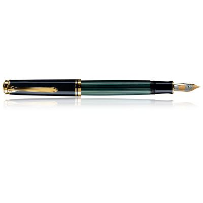 Pelikan 985747 Stylo bille Noir, Doré, Vert