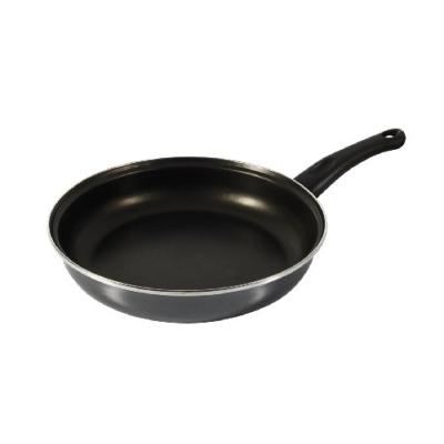 CREALYS 510077 POÊLE ACIER ANTIADHÉSIF TEMPO NOIR BRILLANT DIAMÈTRE: 20 CM
