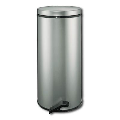 WESCO 127 531-03 POUBELLE À PÉDALE GASTRO 22 L AVEC CONTENANT GALVANISÉ (ARGENTÉ)