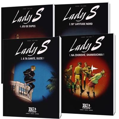 Pack 4 BD LADY S Tome 1 - 2 - 3 - 4