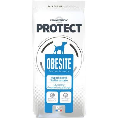 PROTECT CHIEN  OBESITE | Croquettes vétérinaires pour chien ayant tendance à l'embonpoint - Pro Nutrition - Flatazor