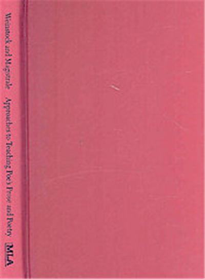 Approaches to Teaching Poe's Prose and Poetry, Approaches to Teaching World Literature Series