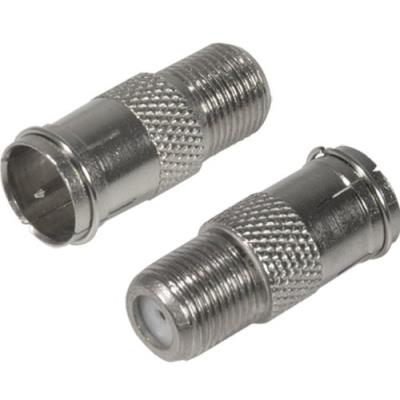 Schwaiger de camping quick f et adaptateur pour fiche à compression f 7 mm, lot de 72 344