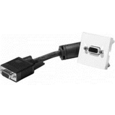 Plastron adaptateur vga f/f 0,20m