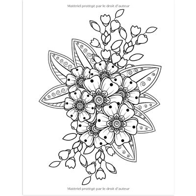 Mandala Fleur - Livre de coloriage pour adultes: Mandala fleur à colorier,  Ce Livre de Coloriage Pour Adulte Anti Stress vous Apportera Zenitude et  Positivité - Livre coloriage art therapie, 50 Mandal 