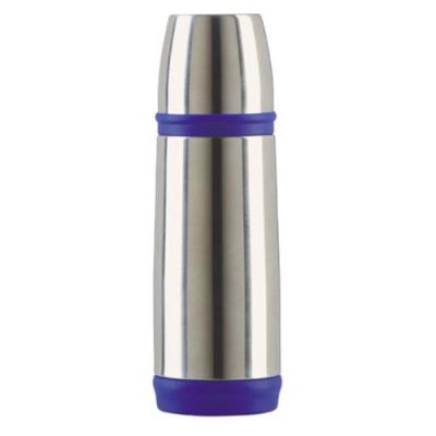 EMSA 502471 CAPTAIN BOUTEILLE ISOTHERME BASIC INOX / BLEU 0,35 L