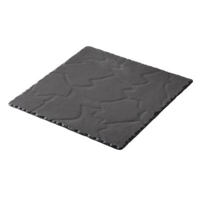 REVOL ASSIETTE CARREE BASALT25 CM