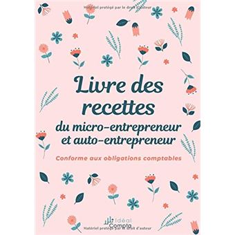Livre des recettes micro-entrepreneurs freelance avec Numbers