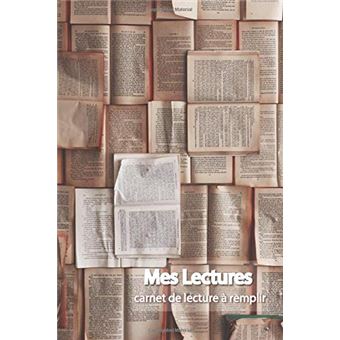 Mes Lectures Carnet de Lecture à Remplir : Format 15 x 22 cm - 120Pages  NLFBP Editions - broché - NLFBP Editions - Achat Livre