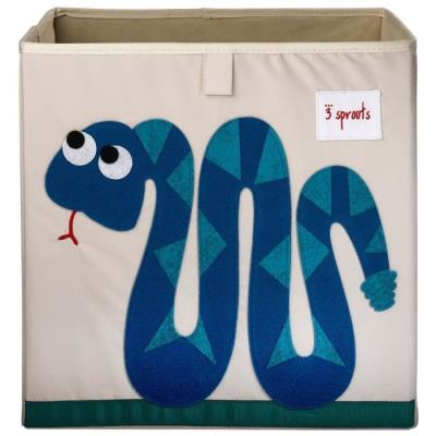 Cube de Rangement Jouets Serpent