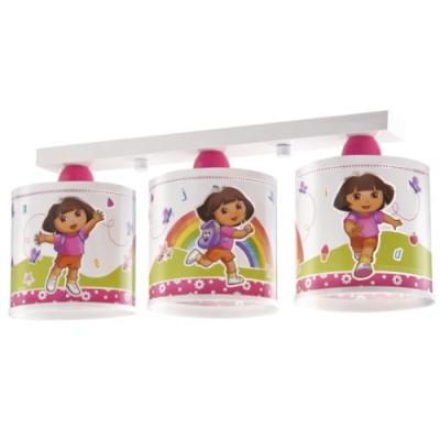 DALBER - 60323 - RAMPE 3 LAMPES - DORA L'EXPLORATRICE