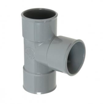 Raccord PVC Embranchement 45° Mâle/femelle - Diamètre 100/50 Mm - Gris Nicoll - Pour Plomberie Et évacuation - 6