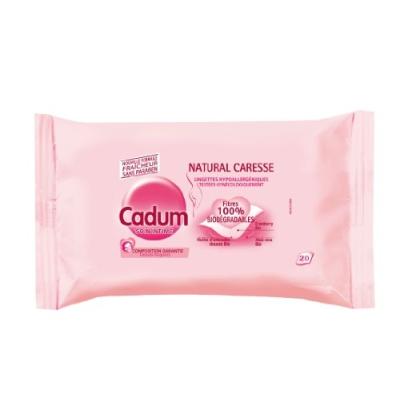 CADUM - SOIN INTIME - LINGETTES TOILETTE INTIME - X 20