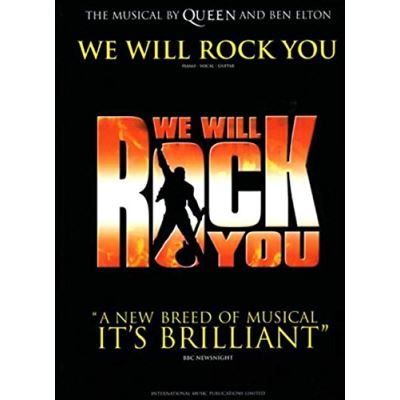 Partitions variété, pop, rock... FABER MUSIC QUEEN - WE WILL ROCK YOU (VOCAL SELECTIONS) - SHOWS/FILM/TV Vocal