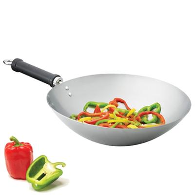 Wok en acier carbone Pure Orient, 30 cm