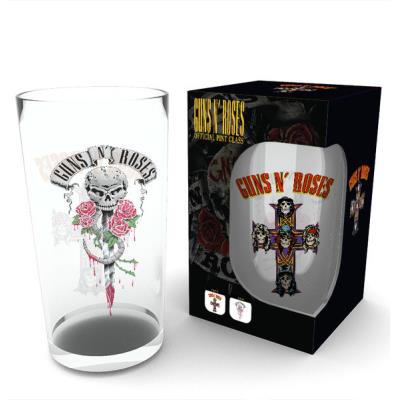Verre à bière Guns and Roses * Logo