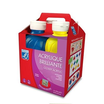 Lefranc Et Bourgeois - 807557 - Papeterie - Glossy - Pack 4 X 250 Ml