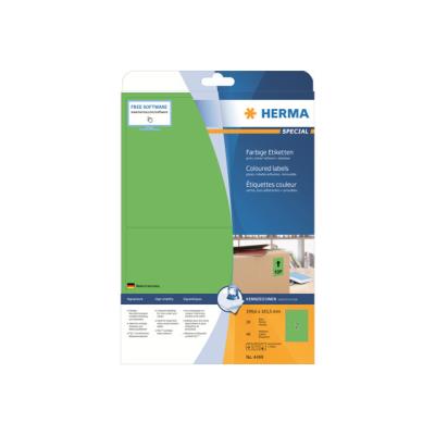 HERMA Special - permanent zelfklevende papieren etiketten - 40 stuks