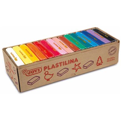 Pâte à modeler JOVI géante taquet 350 gr. Assortim