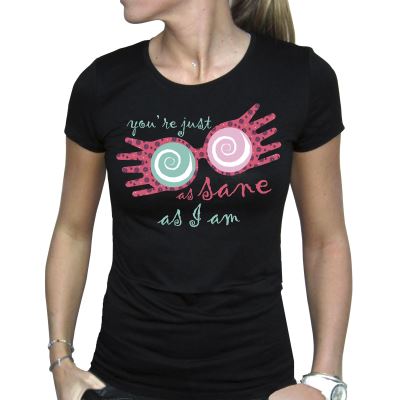 ABYstyle - Harry Potter - T-Shirt - Luna Lovegood - Noir - Femme (XL)