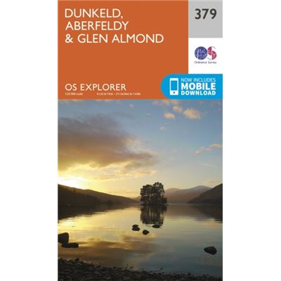 Os Explorer Map (379) Dunkeld, Aberfeldy And Glen Almond (Map)