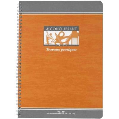 Cahier tp 60p seyes 24x32cm conquérant sept 100103646