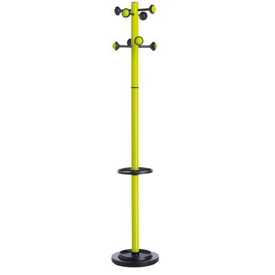 Portemanteau 8 patères accueil Vert Anis