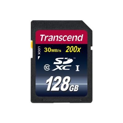 Transcend Premium - flashgeheugenkaart - 128 GB - SDXC