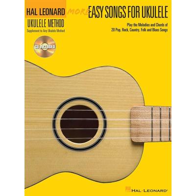 More Easy Songs For Ukulele + Cd